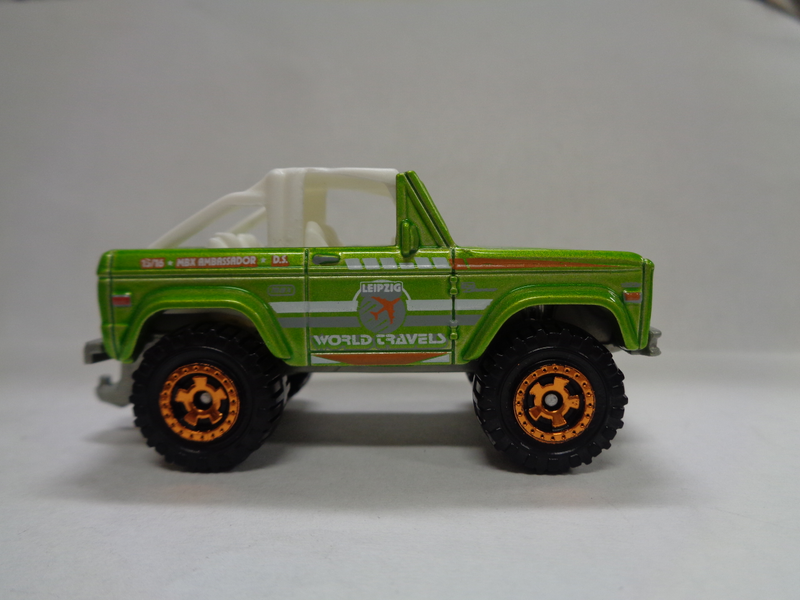 Illustration for article titled 1972 FORD BRONCO BY MATCHBOX